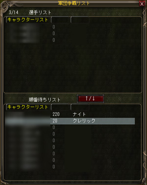 参加者のリスト 参加者のリスト