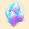 輝く水晶