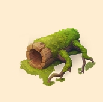 苔むす幹木