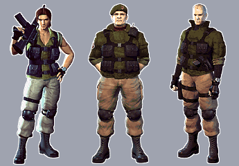 映画 バイオハザード2 RE2 アポカリプス UBCS 装備セット