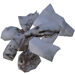 磁器の欠片