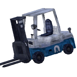フォークリフトのレプリカ