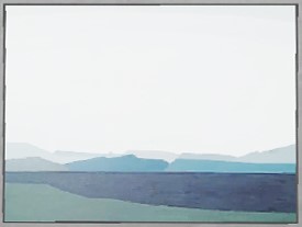 抽象的な山脈の絵}&br(