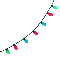 クリスマスの照明