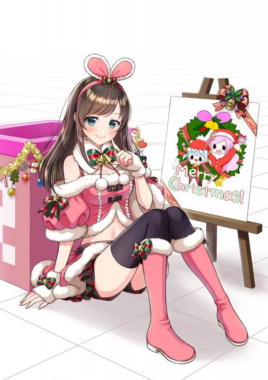 森倉円先生 複製原画 キズナアイ 森倉円先生 複製原画 キズナアイ （森倉 円が放つ“絶対的美少女