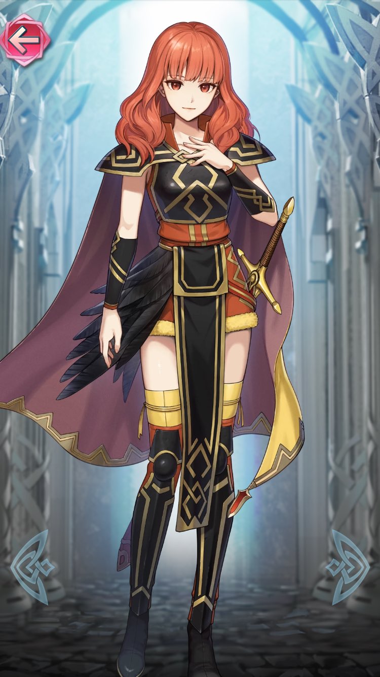 セリカ 女神の血を継ぎし者 ファイアーエムブレムサイファ サイン SR+