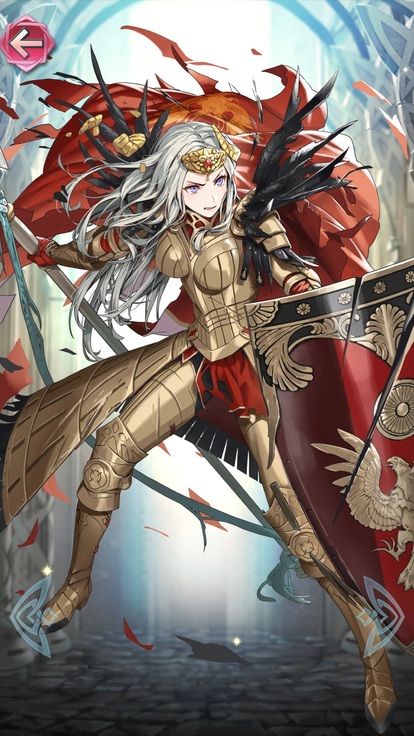 ファイアーエムブレム0 サイファ 覇道を征く皇帝 エーデルガルト sr+