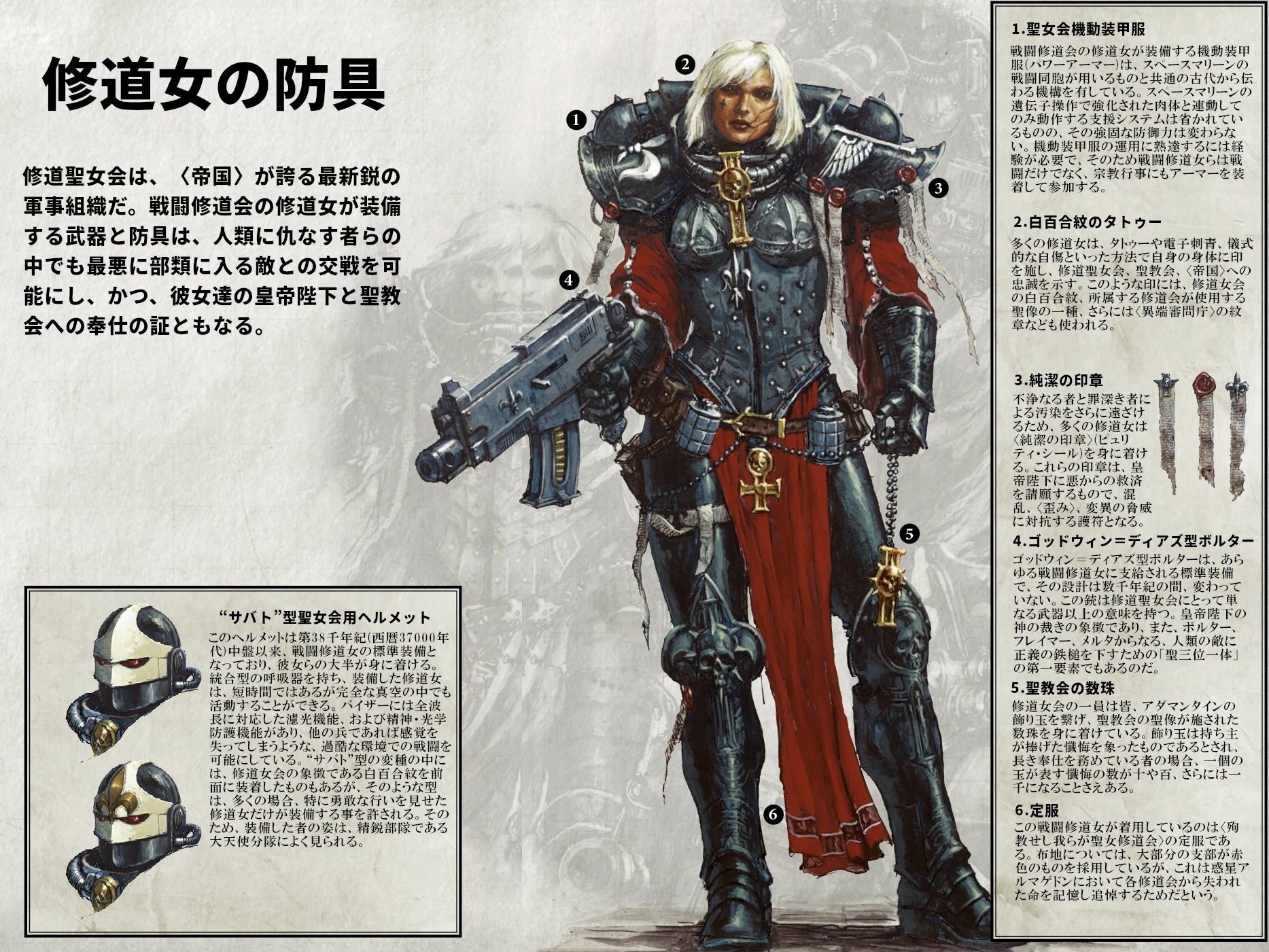 ウォーハンマー Warhammer 40K 生ける聖女 セレスタインの像