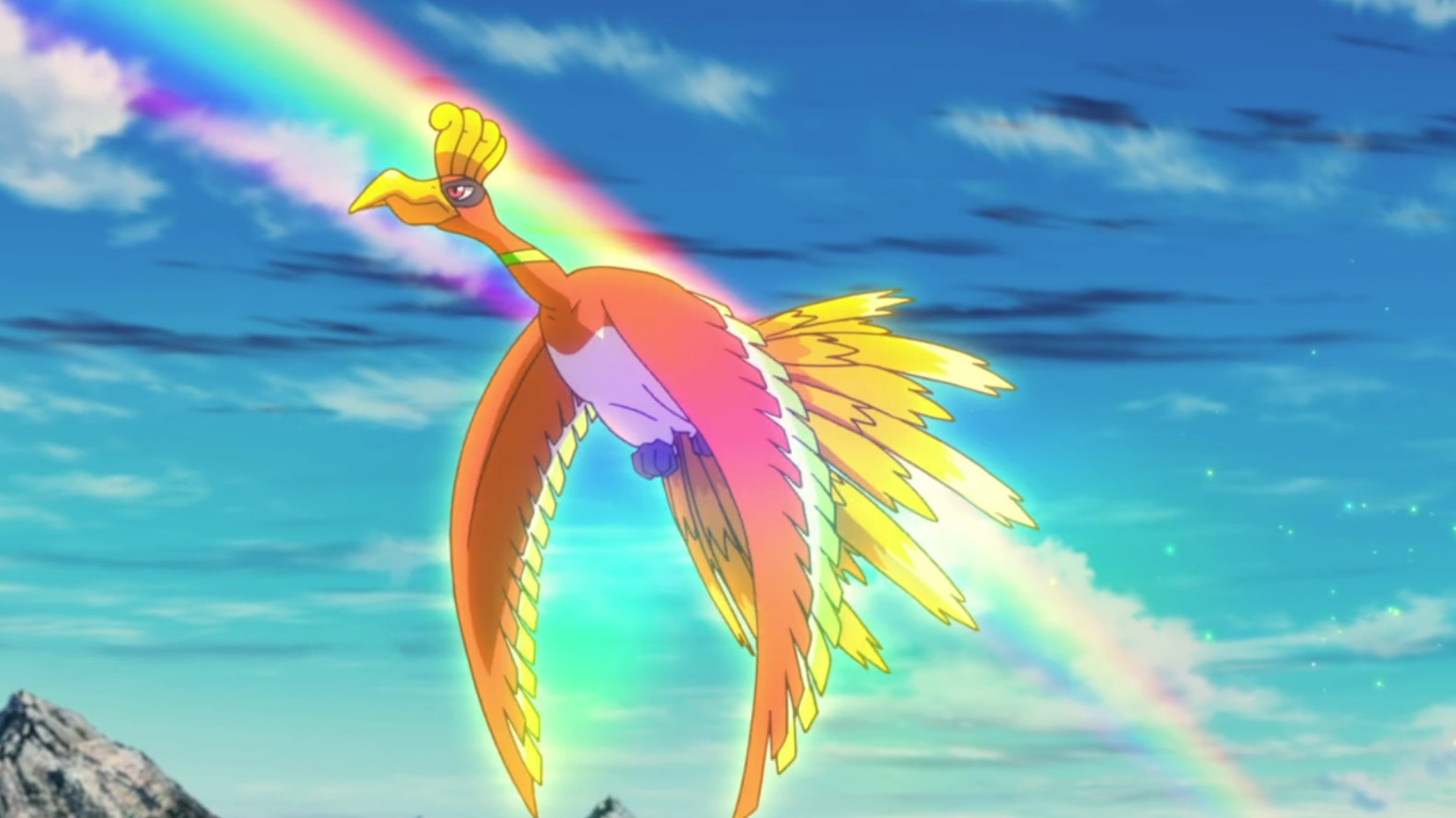 ポケモンアニメ版トップサン 「ホウオウ」 だいもんじ - メルカリ
