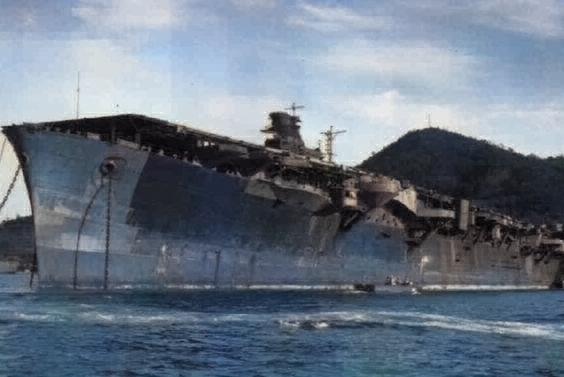 戦中の飛鷹