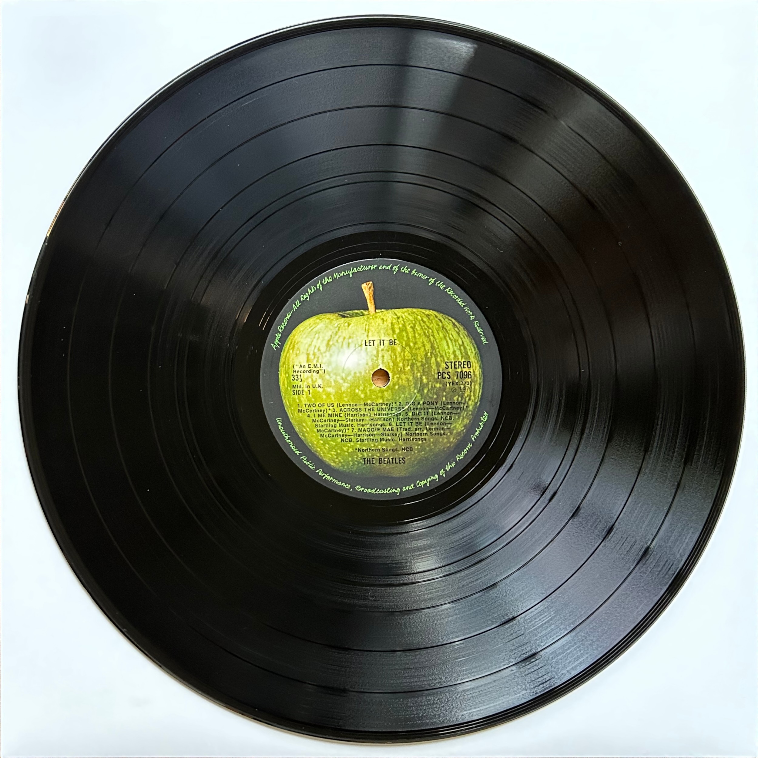 【メガレア】ビートルズ/レットイットビー UKオリ　マト3U/2U準1stプレス ビートルズ/レットイットビー UKオリ マト3U/2U準1stプレス メガレア