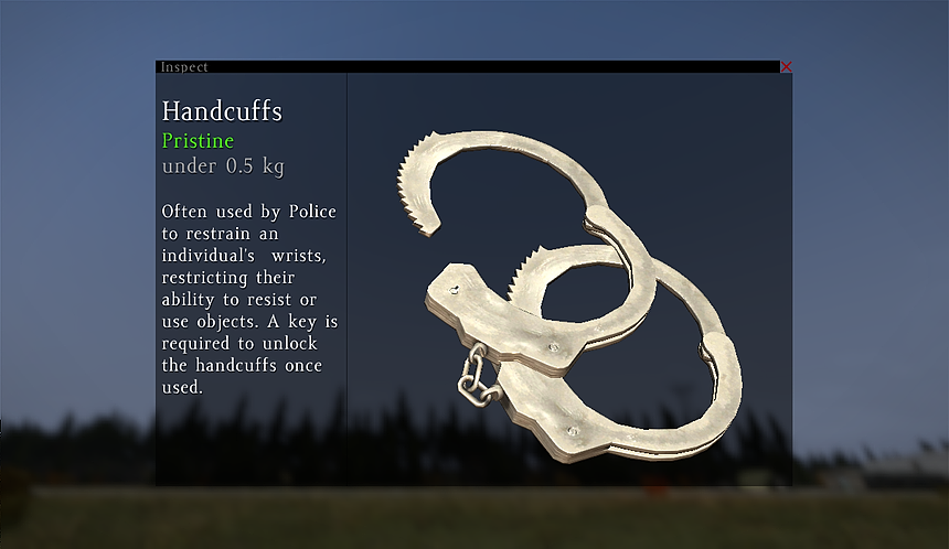 Handcuff Keys - DayZ Wiki