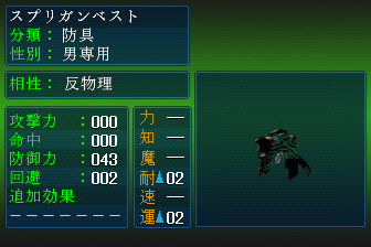 スプリガンベスト
