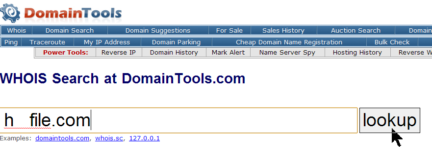Domaintoolsのwhois使い方 海賊対策wiki Atwiki アットウィキ