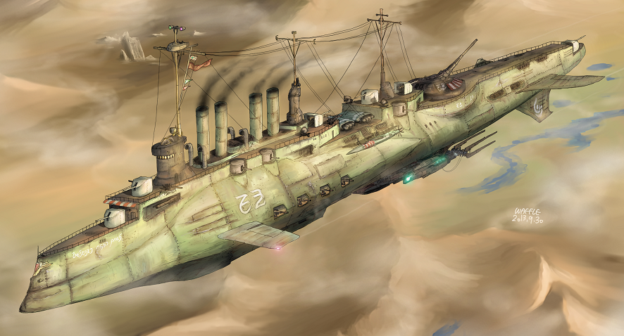 攻撃型トリプラ級軽巡空艦 - ラスティフロント@Wiki - atwiki