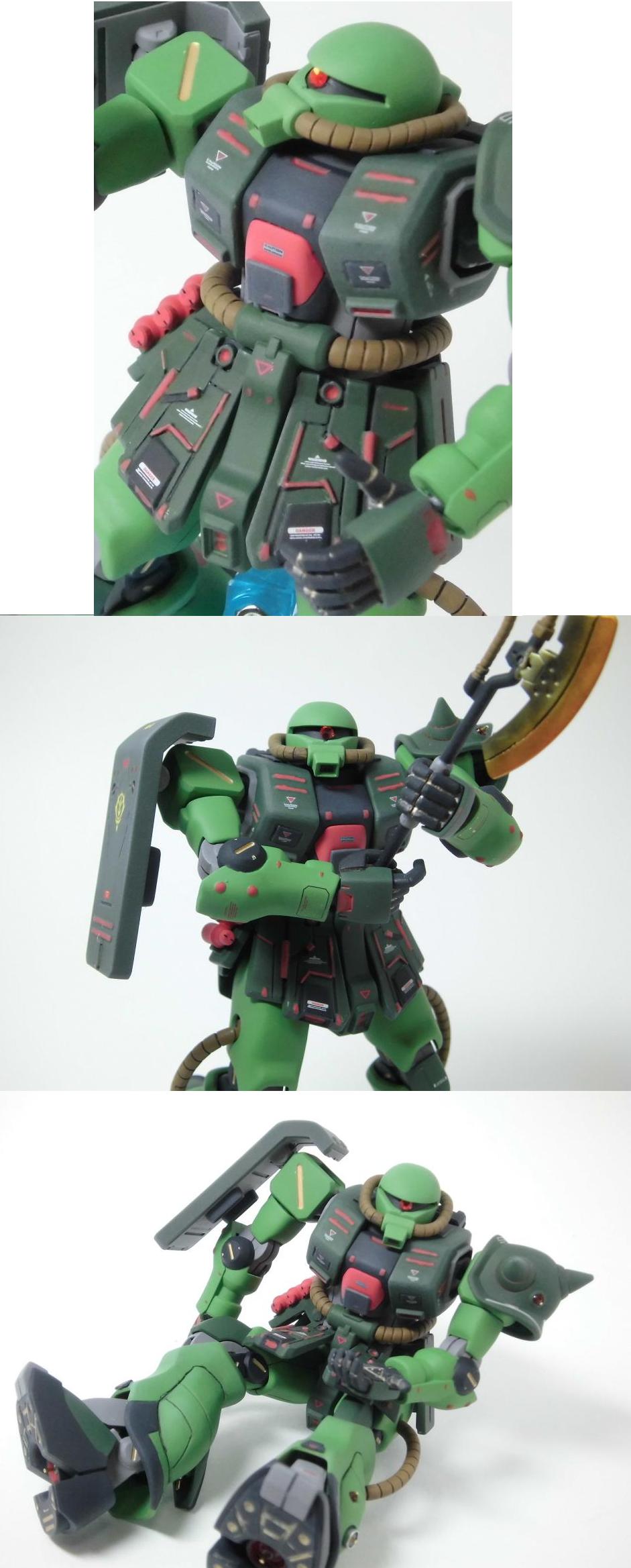 プラモデルまとめ売り RE1/100 MS-06FZ ザクII改 バーニア ガンプラ（Amazon | RE/100
