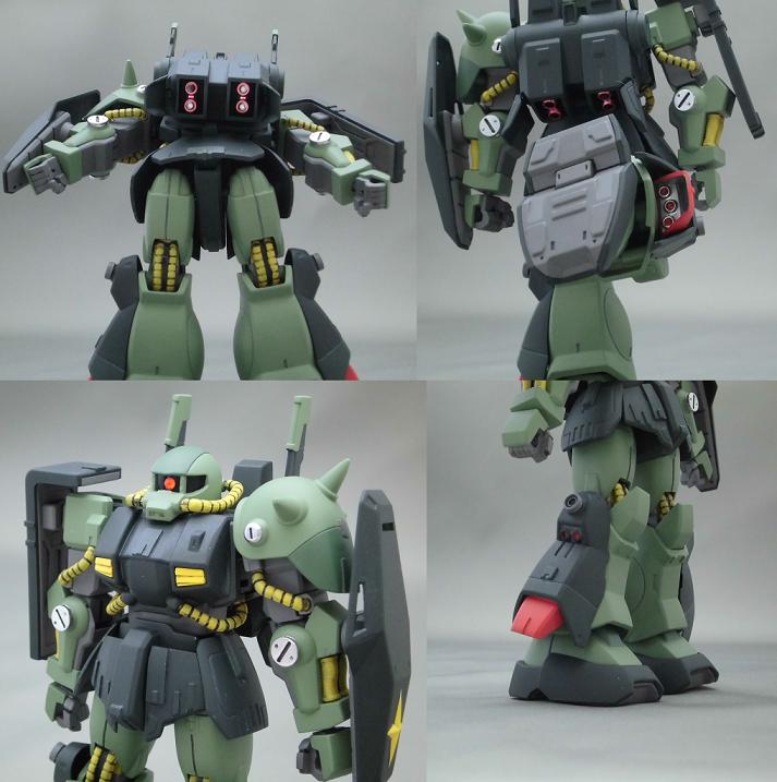 HGUC1/144 ハイザック(ティターンズカラー) - SKMF ガンプラ改造