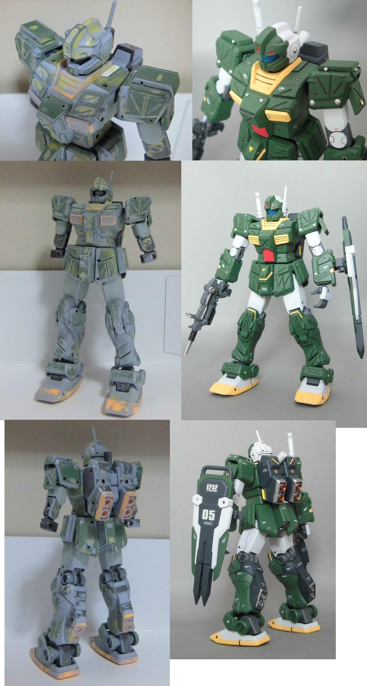 HG ジムストライカー／ゲルググイェーガー／ドムトローペン 未組立品