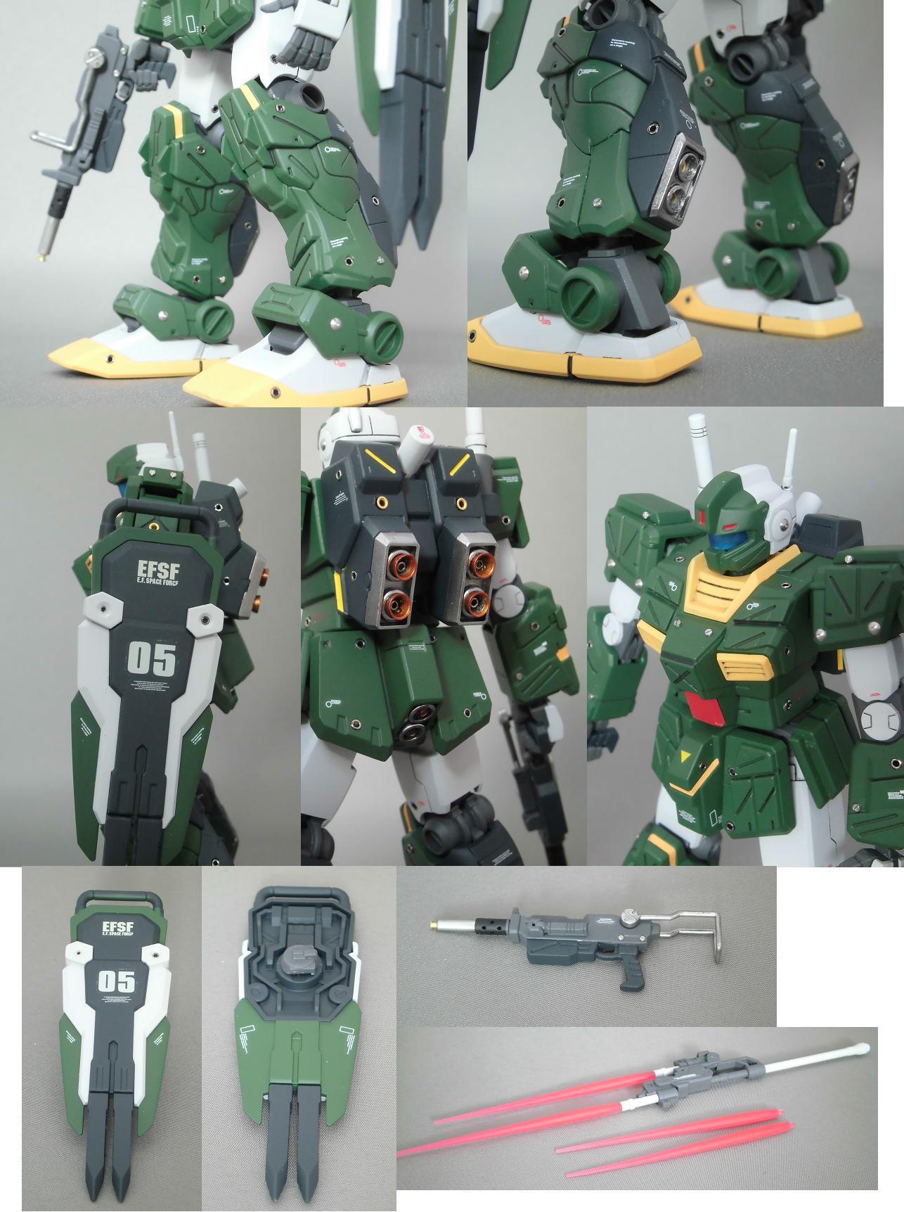 HGUC ケンプファー + ジム・ストライカー + 陸戦型ガンダム + ザクI 陸戦型ジム (HGUC) (ガンプラ) - ホビーサーチ ガンプラ他