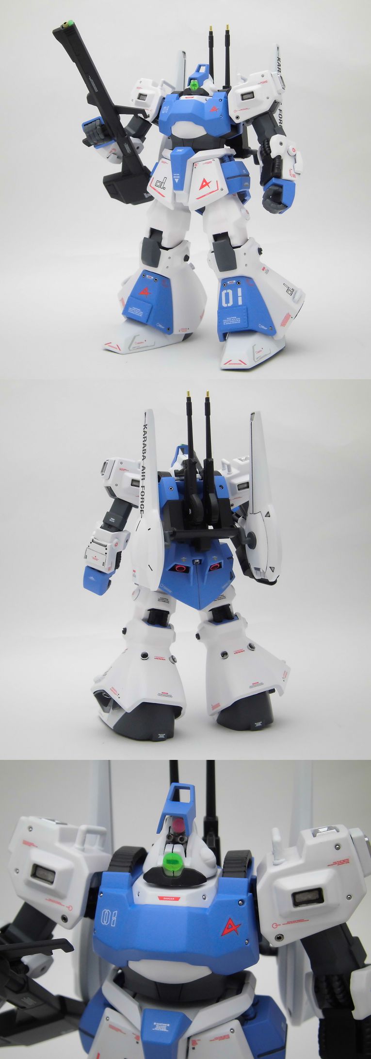 HGUC1/144 アムロ専用リックディアス - SKMF ガンプラ改造
