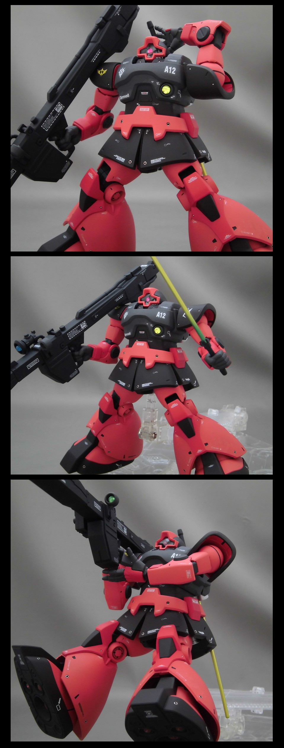 HGUC1/144 シャア専用リック・ドム - SKMF ガンプラ改造wiki SAKI