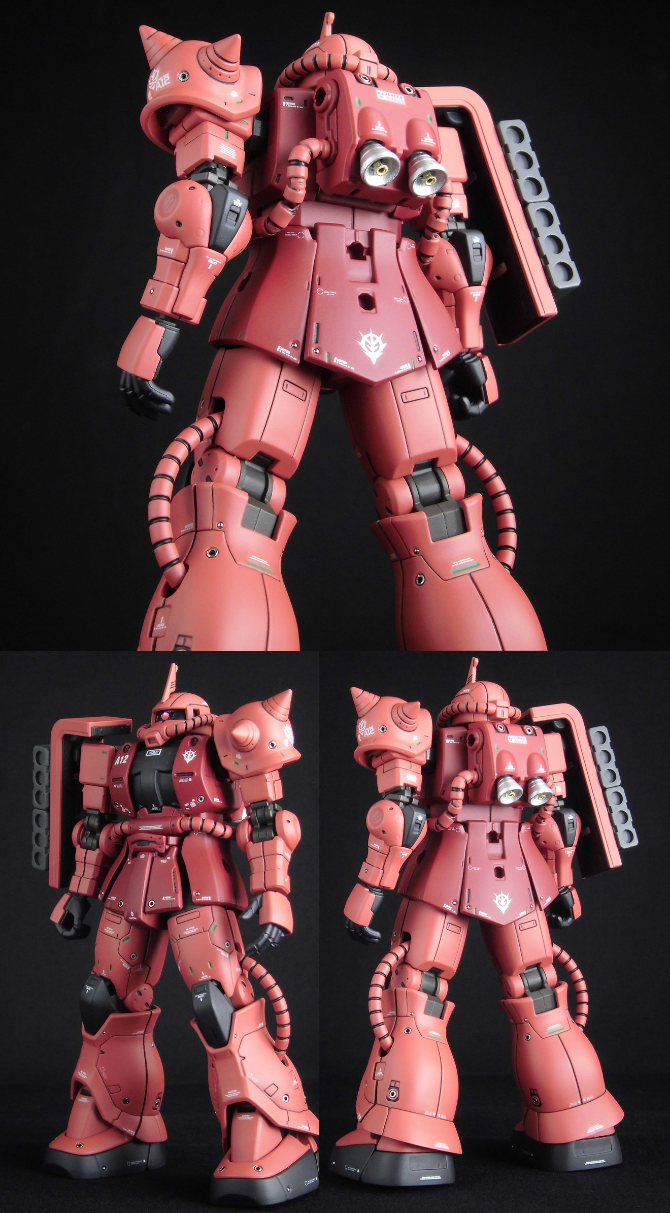 HGUC1/144 シャア専用ザクⅡ THE ORIGIN - SKMF ガンプラ改造ｗｉｋｉ SAKI Modeler Factory -  atwiki（アットウィキ）