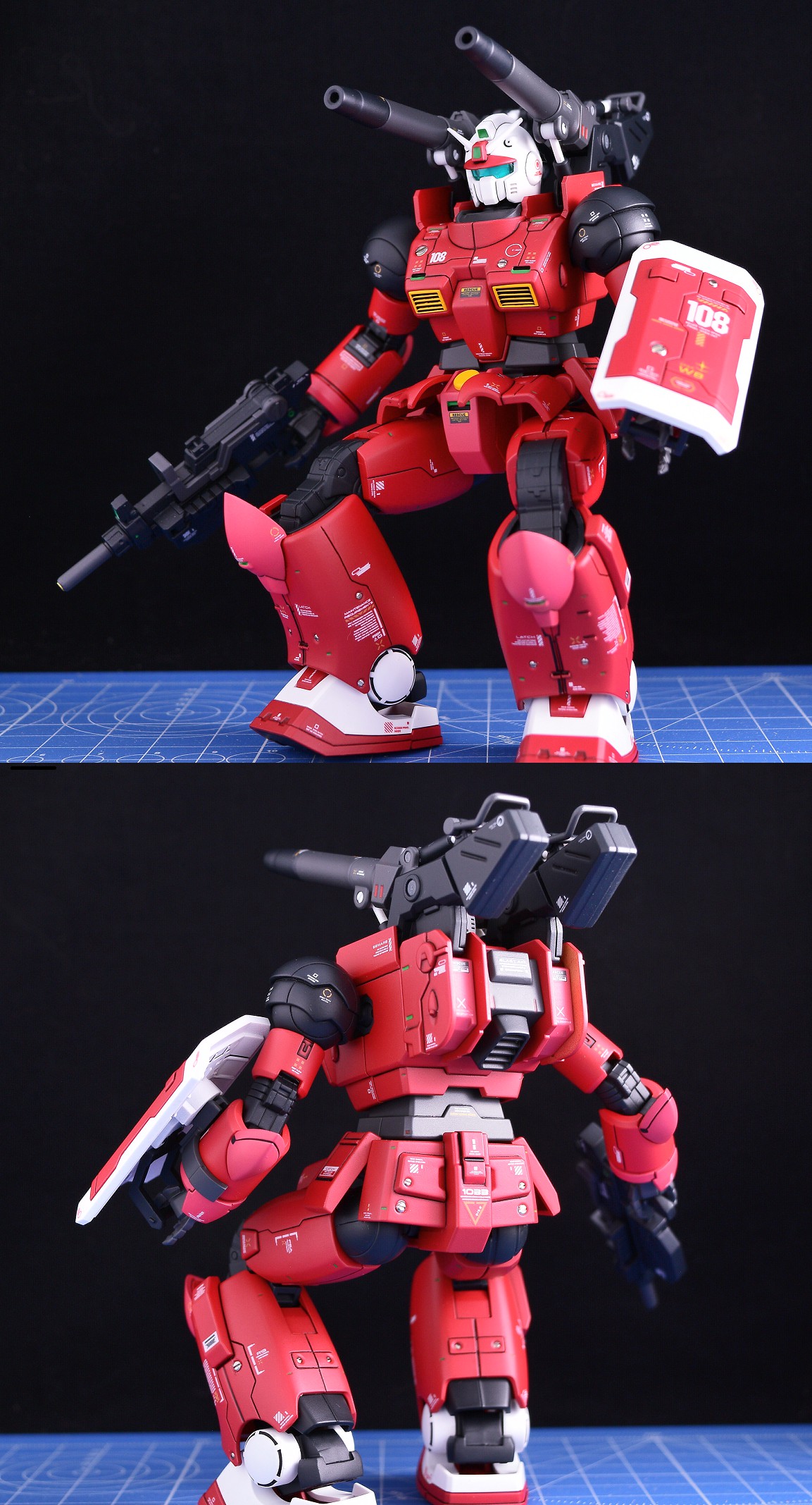 ガンキャノン R+ HGUC1/144 ガンキャノン108号機 ジオリジン - SKMF ガンプラ改造