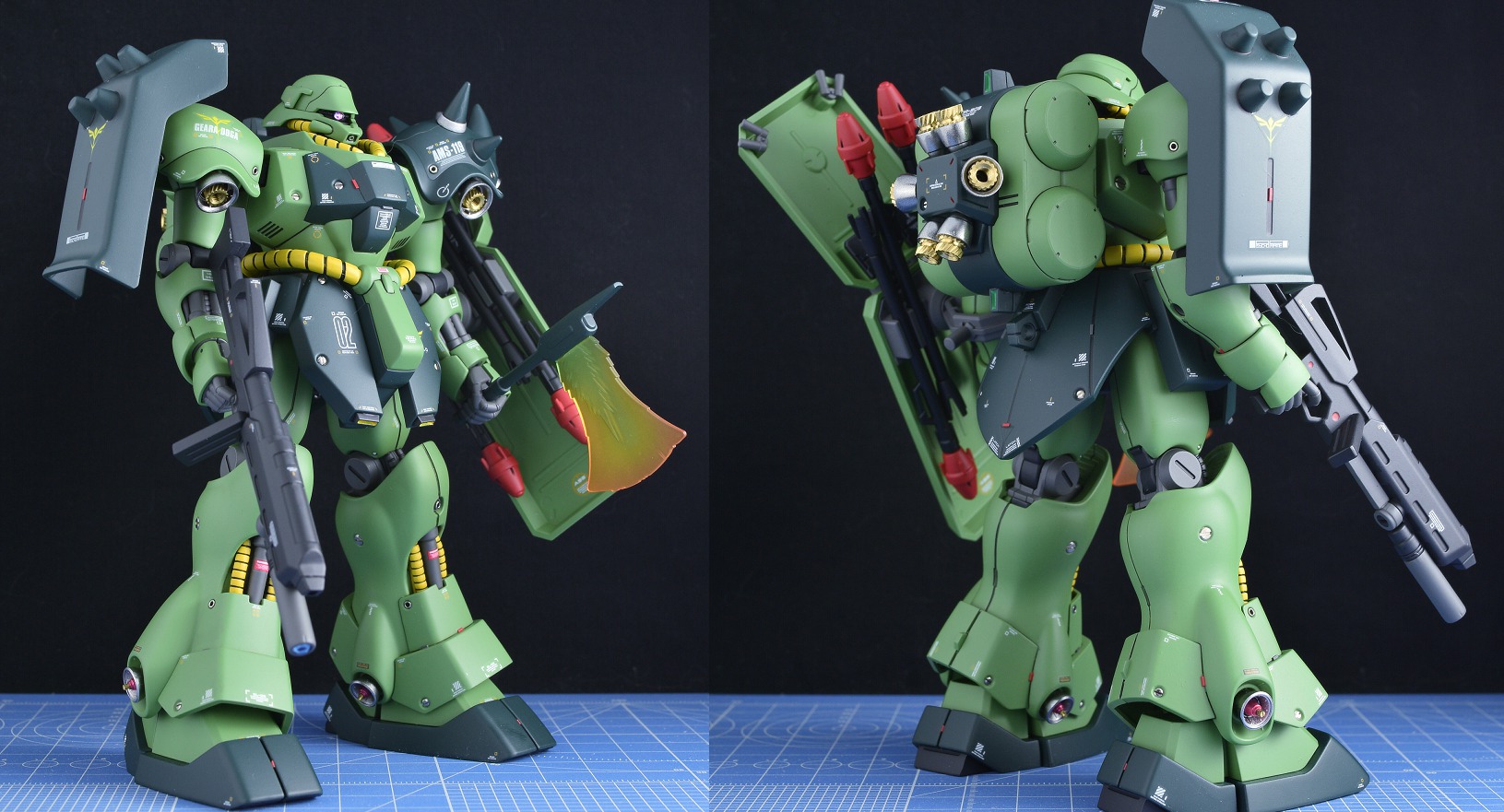 ガンプラ HGUC 1/144 ギラ・ドーガ ザクIIF型ソラリ機【新品】 HG 1/144 ザクIIF型 チャブス機＆ケイル機＋無識別型ザクII