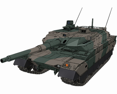 10式戦車 タミヤ 1/35 ミリタリーミニチュアシリーズ 陸上自衛隊 10式戦車 ...