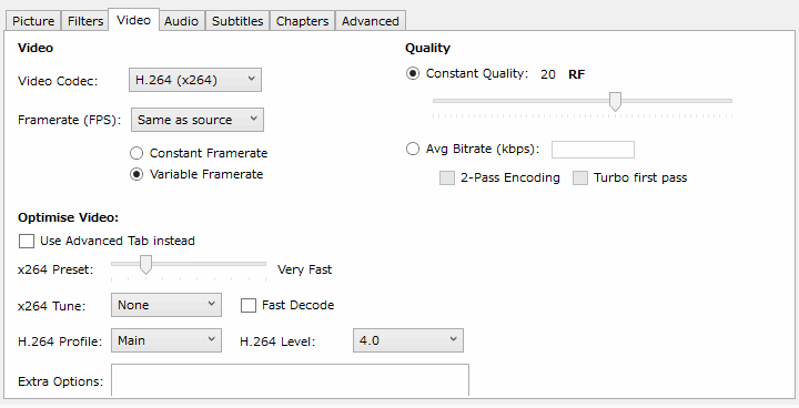 HandBrake_Video_Settings