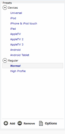 HandBrake_Preset_Panel