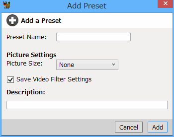 HandBrake_AddPreset_Window