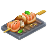 魚の串焼き