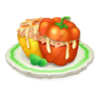 パプリカの肉詰め