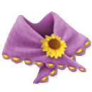 花のショール