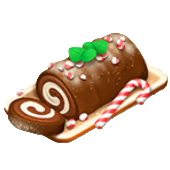 チョコロールケーキ