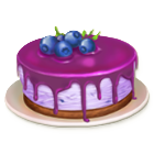 ブルーベリーチーズケーキ