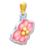 花のペンダント