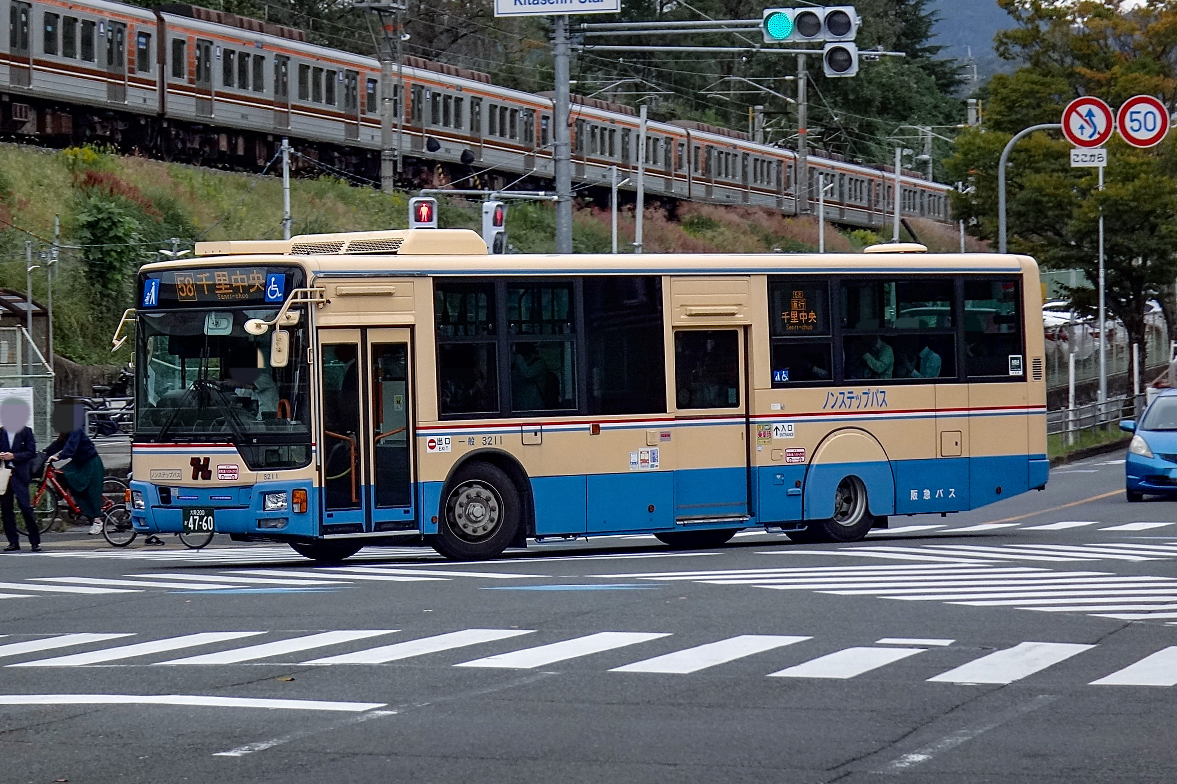 阪急バス　前方向幕　茨木B 19-)3211[茨木] - 阪急バス 車両/路線データ - atwiki（アットウィキ）