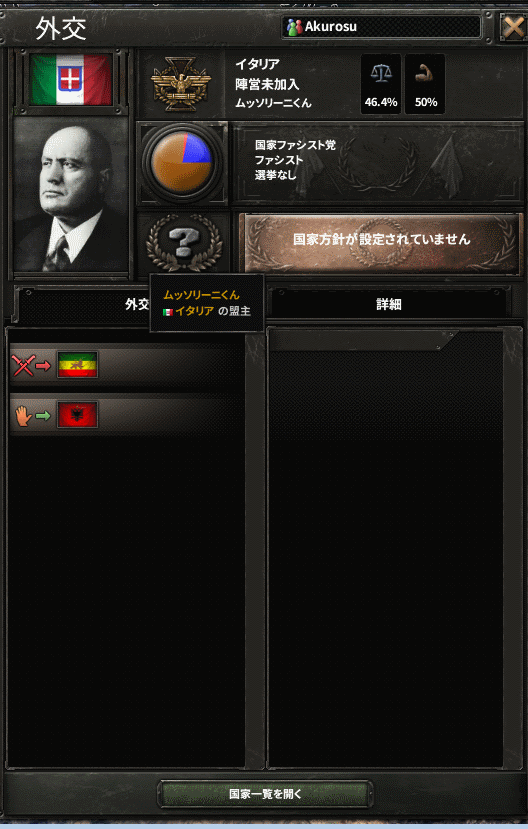 hoi4 コレクション その他 見方