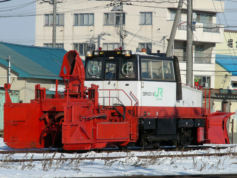 JR北海道DBR600形ディーゼル機関車