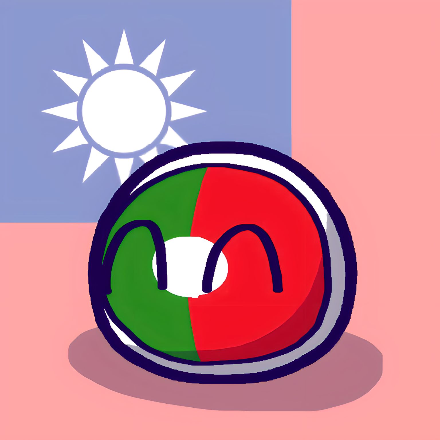 台湾ボール - ポーランドボーラーwiki | polandBallerwiki