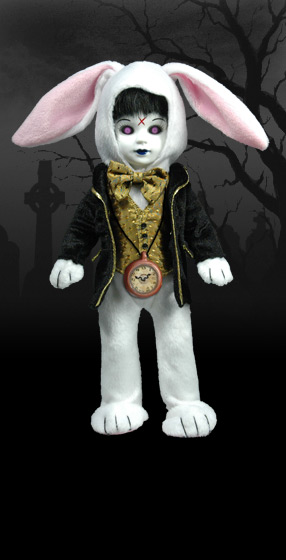 Eggzorcist as The White Rabbit（白ウサギ） - Living Dead Dolls 