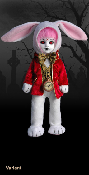Eggzorcist as The White Rabbit（白ウサギ） - Living Dead Dolls 