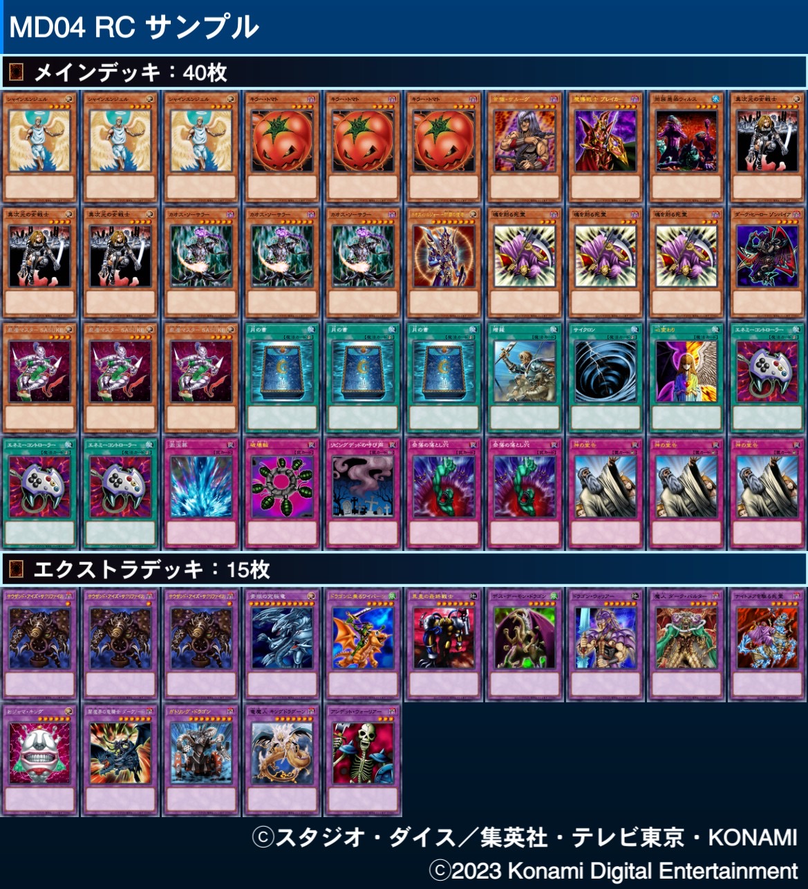 RC・RRC - MD(マスタ―デュエル)ゲートボール @ ウィキ - atwiki