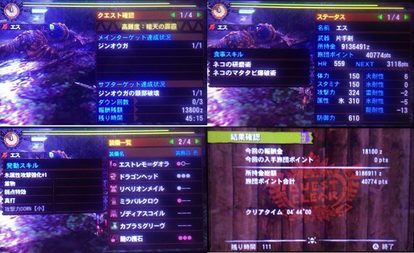 高難度 暗天の霹靂 なしなし Mh4 発掘装備無しta Wiki Atwiki アットウィキ