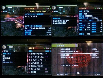 高難度 牙を持つ太陽 なしなし Mh4 発掘装備無しta Wiki Atwiki アットウィキ