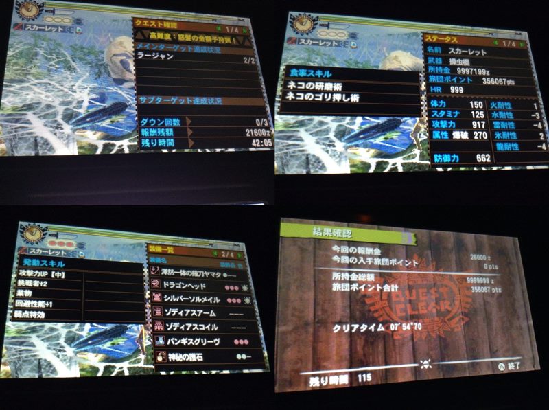 高難度 怒髪の金獅子狩猟 なしなし Mh4 発掘装備無しta Wiki Atwiki アットウィキ