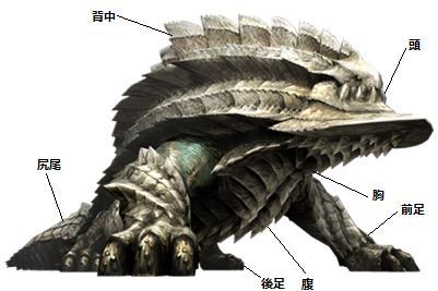 モンスターハンター　ウカムルバス　アカムトルム ウカムルバス - MHP3双剣@wiki - atwiki（アットウィキ）
