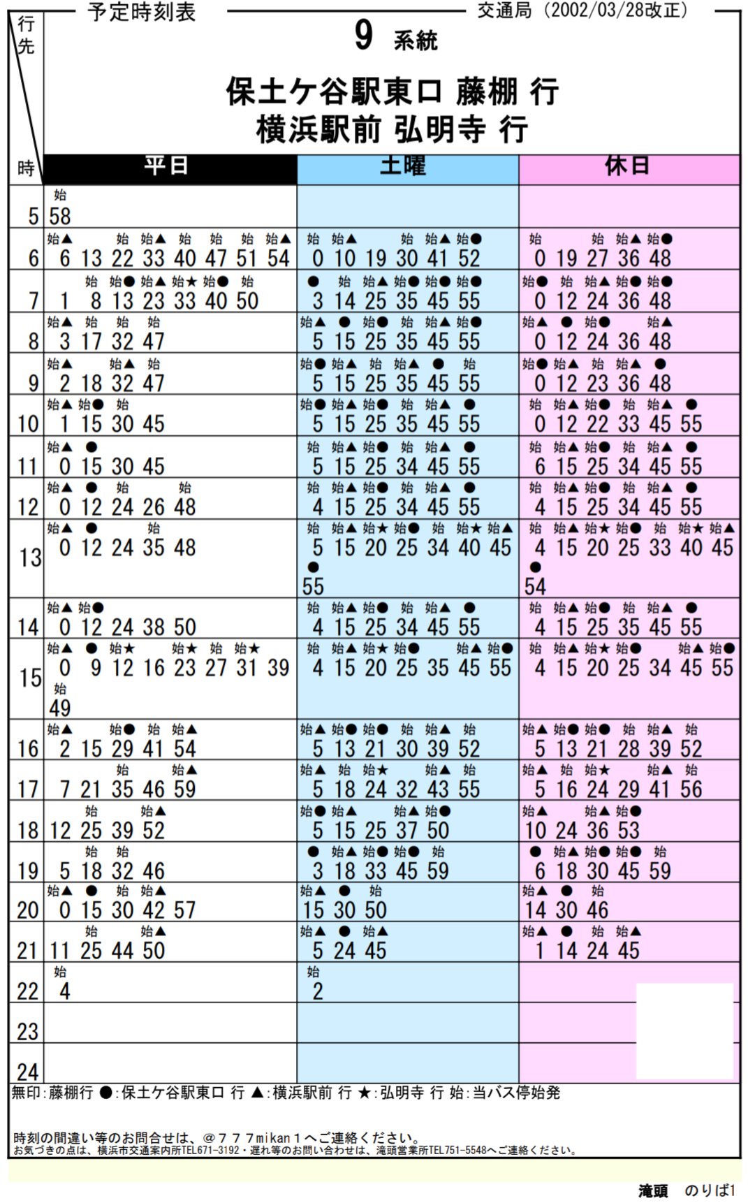 9系統 - mikan777の横浜市営バス資料館 - atwiki（アットウィキ）